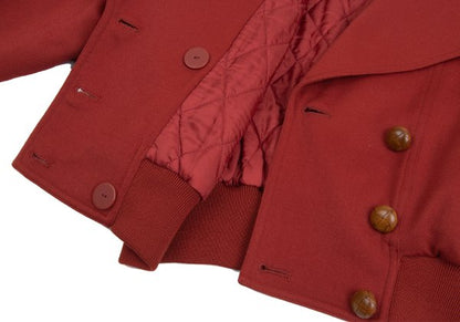 Christian Dior SPORTS Wool Quilted Double Jacket Size M