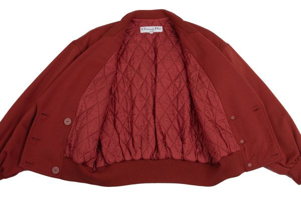 Christian Dior SPORTS Wool Quilted Double Jacket Size M