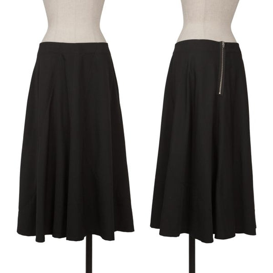 tricot COMME des GARCONS Wool Gabardine Skirt Black Size M