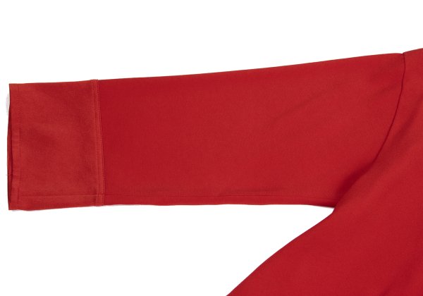 PLAIN PEOPLE Panel Design Flare Blouse Red Size 3