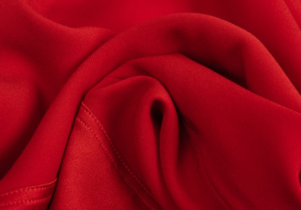 PLAIN PEOPLE Panel Design Flare Blouse Red Size 3
