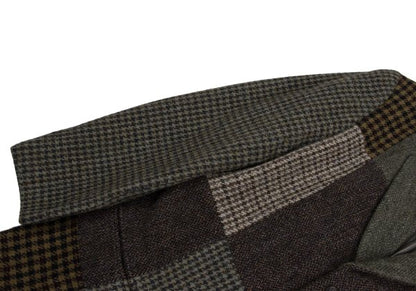 Yohji Yamamoto POUR HOMME Tweed Crazy Jacket Green Size M
