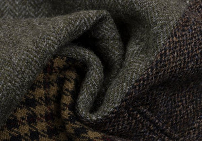 Yohji Yamamoto POUR HOMME Tweed Crazy Jacket Green Size M