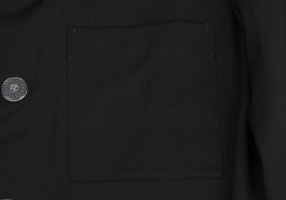 Yohji Yamamoto POUR HOMME Wool Gabardine Jacket Black Size M