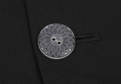 Yohji Yamamoto POUR HOMME Wool Gabardine Jacket Black Size M