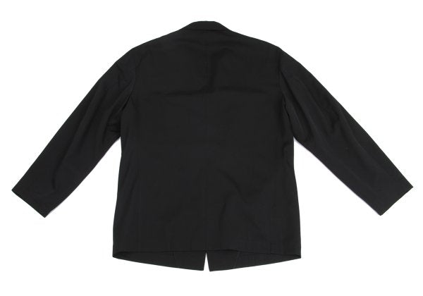 Yohji Yamamoto POUR HOMME Wool Gabardine Jacket Black Size M