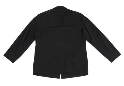 Yohji Yamamoto POUR HOMME Wool Gabardine Jacket Black Size M