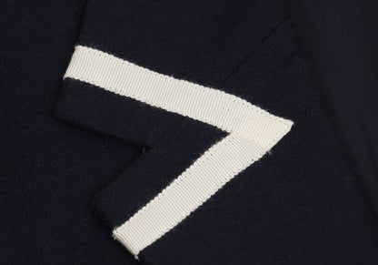 Yohji Yamamoto POUR HOMME Taping Wool Jacket Navy Size M