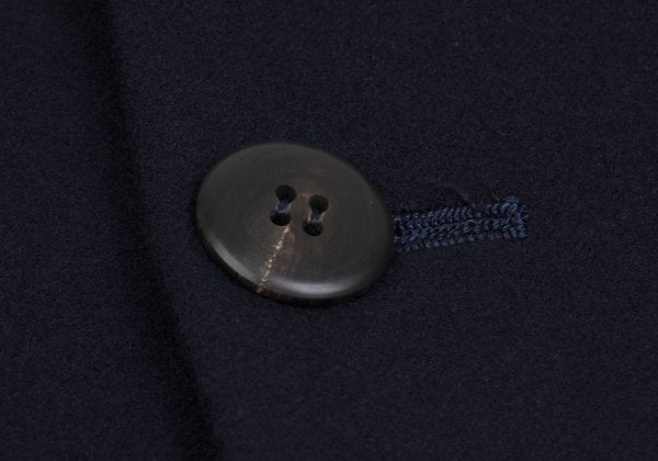 Yohji Yamamoto POUR HOMME Taping Wool Jacket Navy Size M