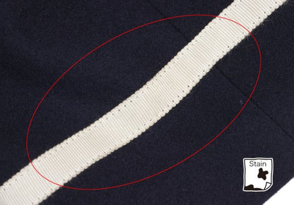 Yohji Yamamoto POUR HOMME Taping Wool Jacket Navy Size M