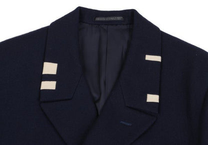 Yohji Yamamoto POUR HOMME Taping Wool Double Jacket Size S
