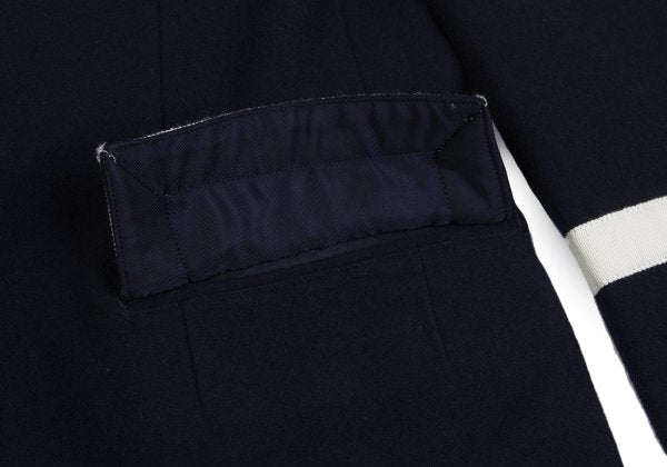 Yohji Yamamoto POUR HOMME Taping Wool Double Jacket Size S