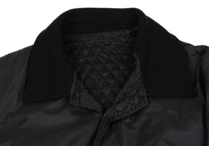 Yohji Yamamoto POUR HOMME 91AW Back Jacket Black Size L