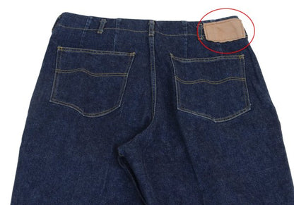 Yohji Yamamoto POUR HOMME 92AW Tapered Denim Indigo Size M