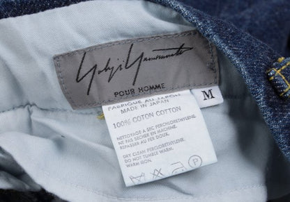 Yohji Yamamoto POUR HOMME 92AW Tapered Denim Indigo Size M