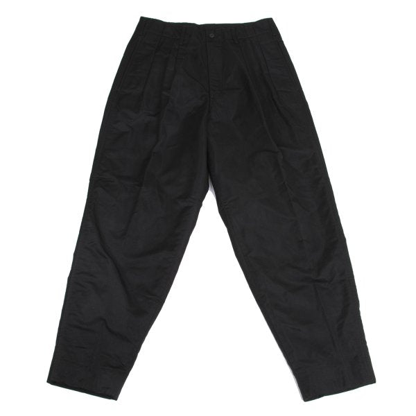 Yohji Yamamoto POUR HOMME Black Quilted Tapered Pants Size M
