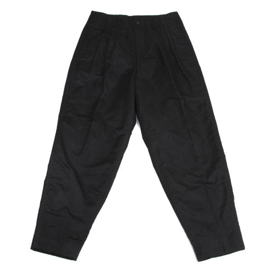 Yohji Yamamoto POUR HOMME Black Quilted Tapered Pants Size M
