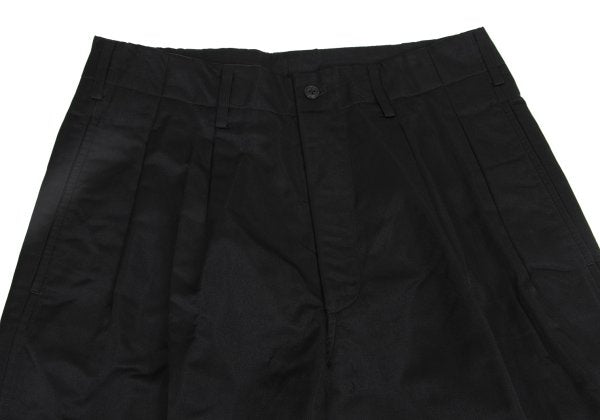 Yohji Yamamoto POUR HOMME Black Quilted Tapered Pants Size M
