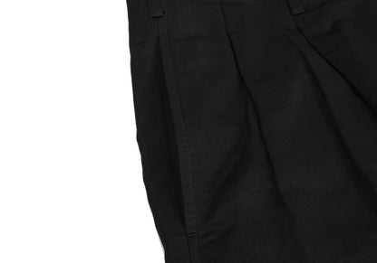Yohji Yamamoto POUR HOMME Black Quilted Tapered Pants Size M