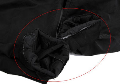 Yohji Yamamoto POUR HOMME Black Quilted Tapered Pants Size M