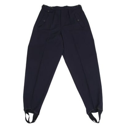 Yohji Yamamoto POUR HOMME Wool Gab Ankle Pants Navy Size S