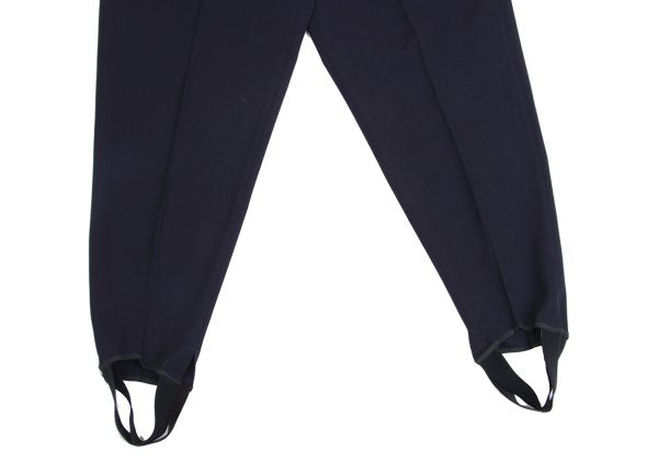 Yohji Yamamoto POUR HOMME Wool Gab Ankle Pants Navy Size S