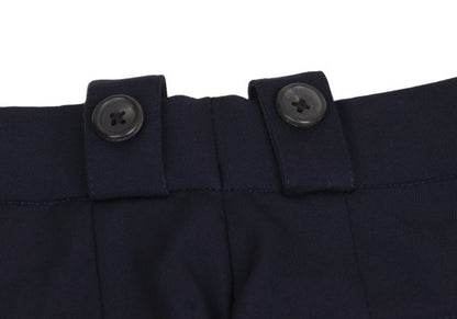 Yohji Yamamoto POUR HOMME Wool Gab Ankle Pants Navy Size S