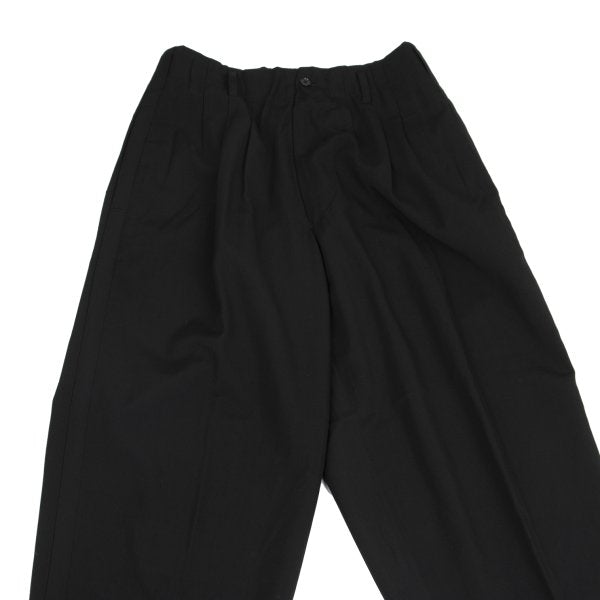 Yohji Yamamoto POUR HOMME Wool Gabardine Pants Black Size S