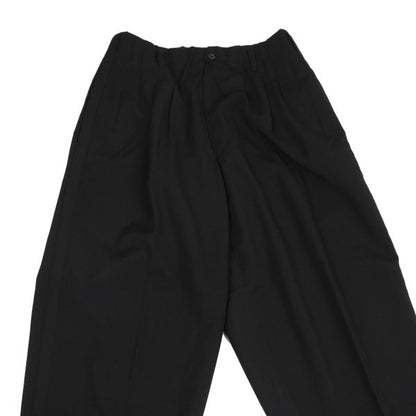 Yohji Yamamoto POUR HOMME Wool Gabardine Pants Black Size S