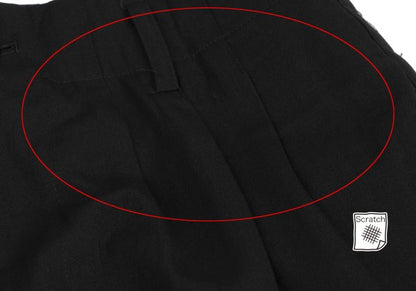 Yohji Yamamoto POUR HOMME Wool Gabardine Pants Black Size S