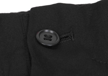 Yohji Yamamoto POUR HOMME Wool Gabardine Pants Black Size S