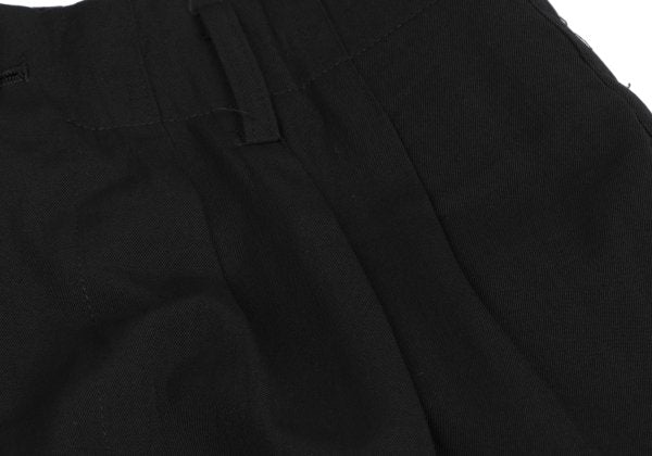 Yohji Yamamoto POUR HOMME Wool Gabardine Pants Black Size S