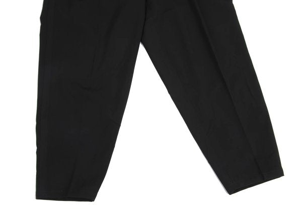 Yohji Yamamoto POUR HOMME Wool Gabardine Pants Black Size S