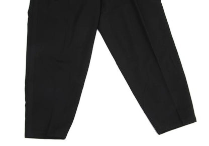 Yohji Yamamoto POUR HOMME Wool Gabardine Pants Black Size S