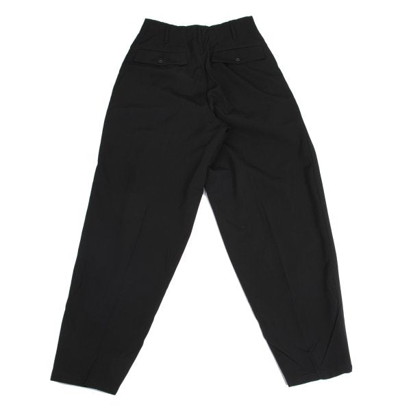 Yohji Yamamoto POUR HOMME Wool Gabardine Pants Black Size S