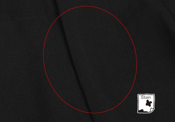 Yohji Yamamoto POUR HOMME Wool Gabardine Pants Black Size M