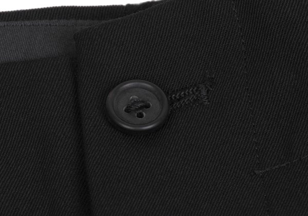 Yohji Yamamoto POUR HOMME Wool Gabardine Pants Black Size M