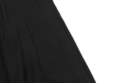 Yohji Yamamoto POUR HOMME Wool Gabardine Pants Black Size M
