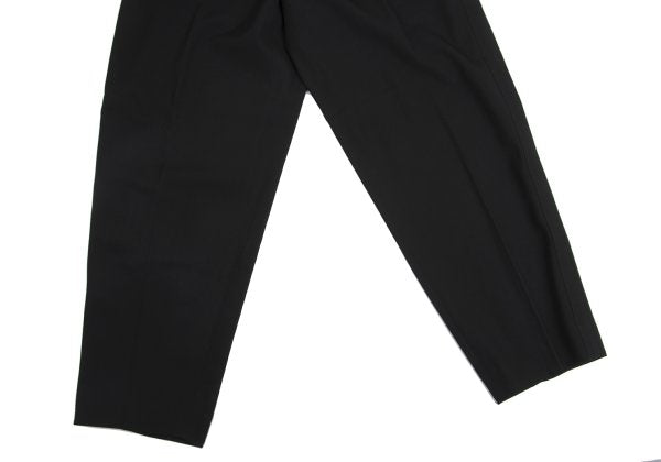 Yohji Yamamoto POUR HOMME Wool Gabardine Pants Black Size M