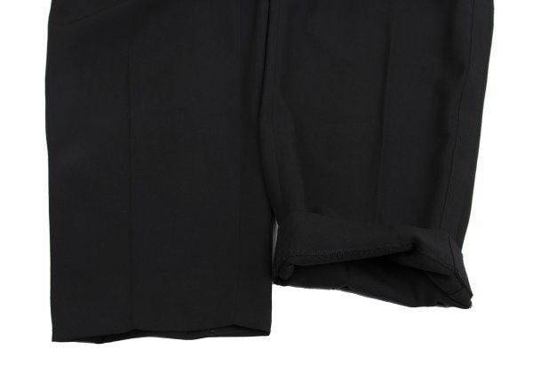 Yohji Yamamoto POUR HOMME Wool Gabardine Pants Black Size M