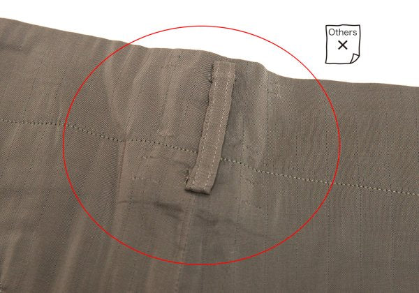 Yohji Yamamoto POUR HOMME Rayon Cupro Pants Beige Size M