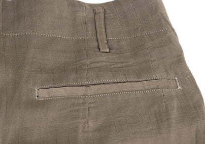 Yohji Yamamoto POUR HOMME Rayon Cupro Pants Beige Size M