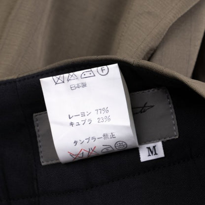 Yohji Yamamoto POUR HOMME Rayon Cupro Pants Beige Size M