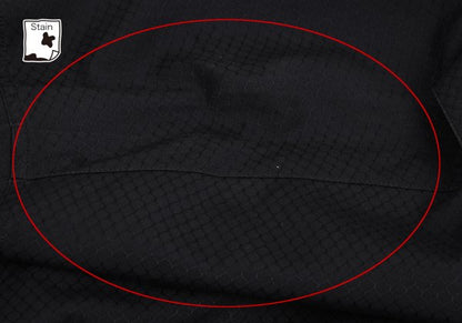 GIANNI VERSACE Honeycomb Weave Fly Front Shirt Navy Size 54
