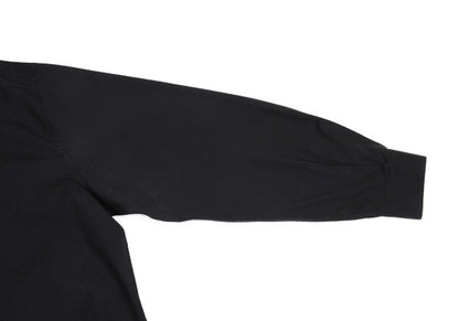 GIANNI VERSACE Honeycomb Weave Fly Front Shirt Navy Size 54