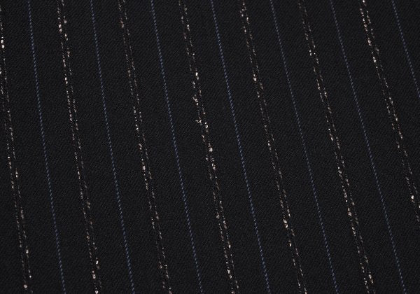 GIANNI VERSACE Black Wool Stripe 3B Jacket Size 54