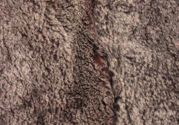GIANNI VERSACE Fur Lined Double-Breasted Coat Black Size L