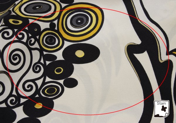 VERSACE Multi Circle Print Polyester Shirt White Size 56