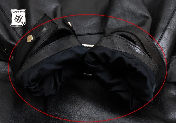 VERSACE Belted Leather Coat Black Size XL