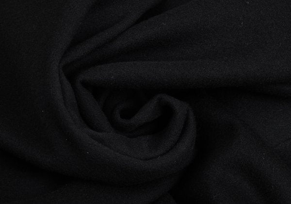 VERSACE Zip Pocket Wool Blend Coat Black Size 54